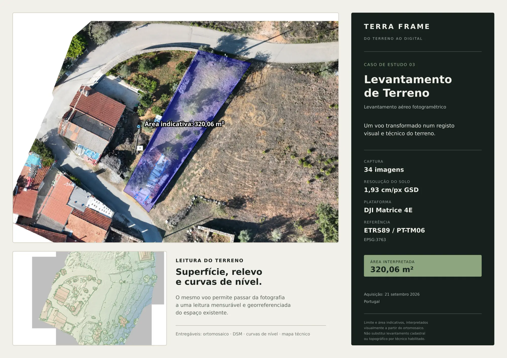 Ficha de projeto TerraFrame